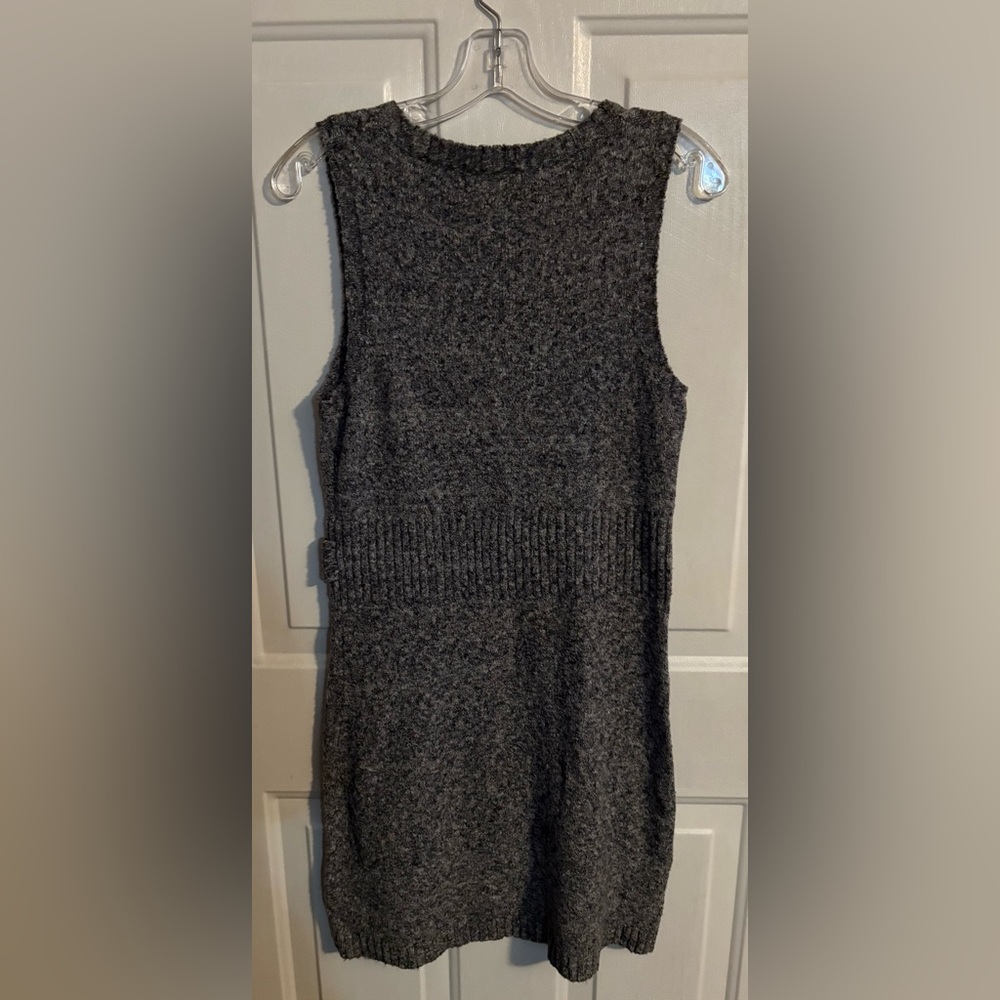 JJ Always Gray Midi Lightweight Sweater Dress XL